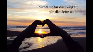 Nur die liebe bleibt chords