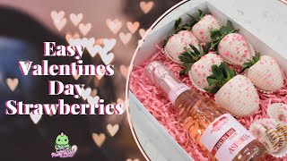 EASY Valentines Day Strawberries \& 3 Ways To Package