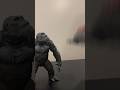 Godzilla arriving in a hollow earth portal #hiyatoys #funny #thorragnarok #comedy ￼