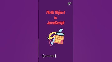 math object in javascript | objects in javascript | #javascript tutorial in 1 minutes