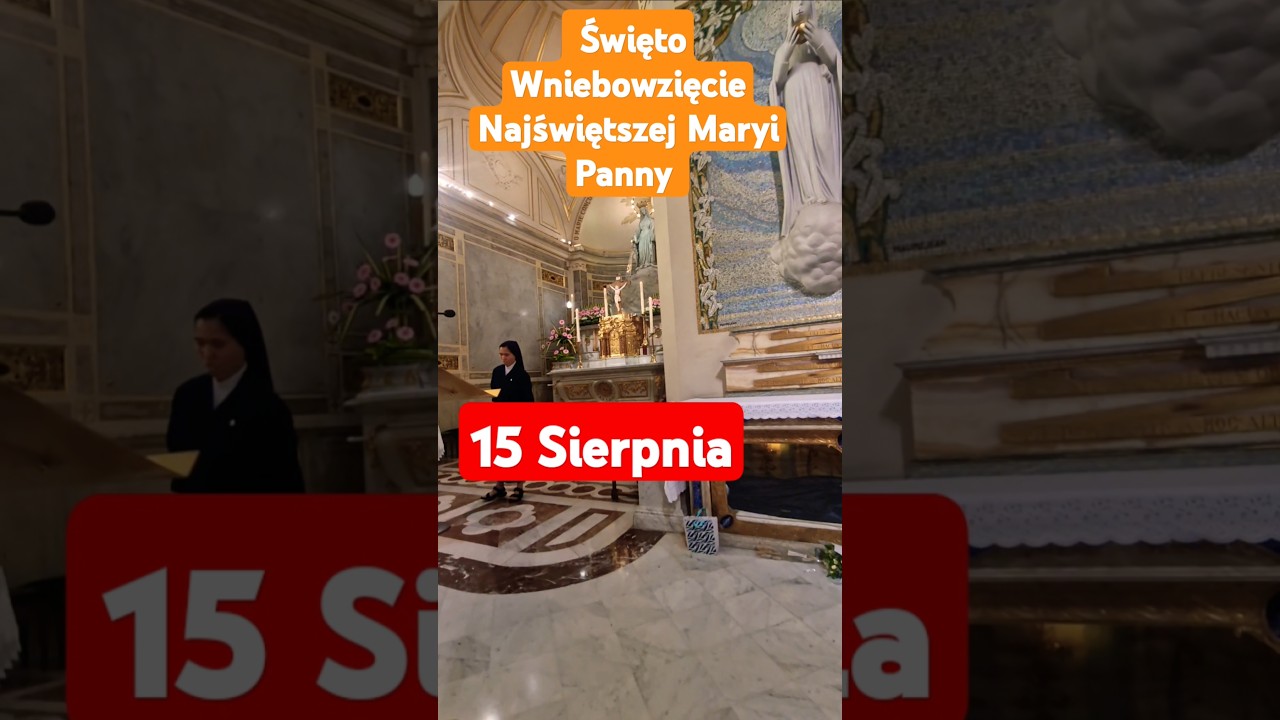 Wniebowzięcie Najświętszej Maryi Panny ,Z Miejsca Objawień ,Rue du bac 15 sierpnia 2025 