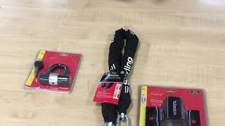 Bike Security: Anchor, Chain & Padlock: https://www.helplocks.com