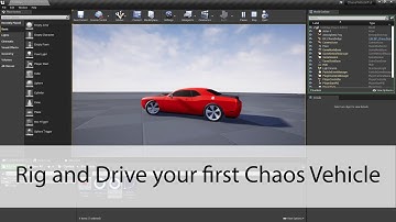 Rig and Drive your first Chaos Vehicle - Unreal Engine 4 Tutorial