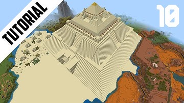Minecraft: How to Build a Mega Pyramid (Step By Step) Part 10