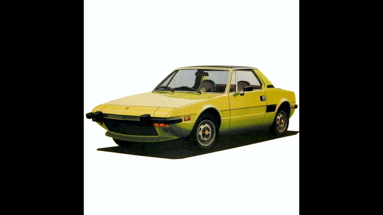 Fiat X1/9 Service Manual / Manual YouTube