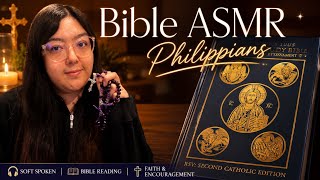 Bible ASMR Wet Mouth Whispers Ocean Waves Meditation Music Hair Brushing