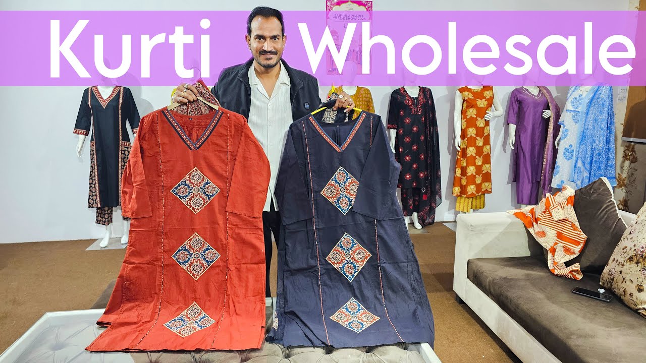 Kurti Market in Jaipur | Jaipuri Kurti / tunics/Wholesale Market | Factory Rate Kurti
