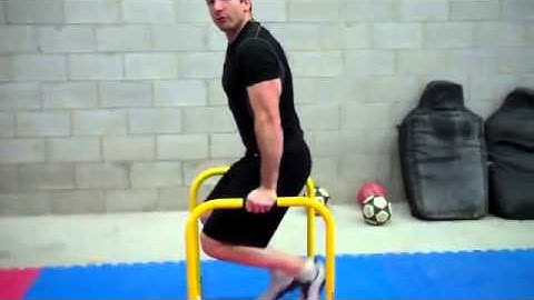 Incline Pushups - hand placement with the Lebert EQUALIZER™