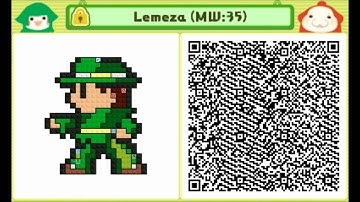 Pushmo: Lemeza from La-Mulana Custom Level 35 QR Code