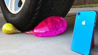 Crushing Crunchy & Soft Toys by Car! - iPhone, LOL Surprise, Floral Foam and More! by HelloMaphie 4,313,161 views 5 years ago 7 minutes, 4 seconds