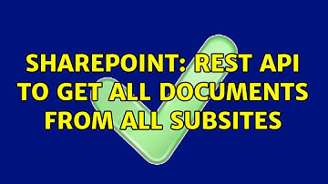 Sharepoint: Rest api to get all Documents from all subsites