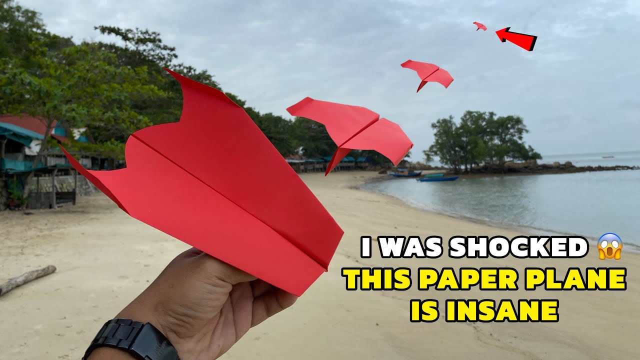 How to Make a Paper Airplane That Flies Really Far - YouTube