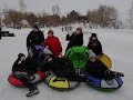 Темиртау Конвертер. Покатушки на тюбинги.snowtubing_temirtau