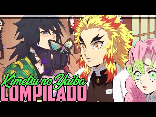 Demon Slayer Encontro dos Luas Superiores / Dublado (part 1) #luassupe