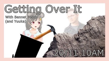 Yuuka tries Getting Over It (Vtuber Live)