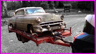 Реставрация заброшенного Chevrolet Bel Air (1954 г.)