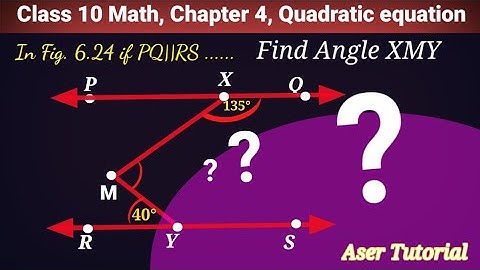 Class 9 math||Chapter 6||Lines and Angle||Example 4||Find Angle XMY||C9m6.Aser