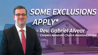 Assistant Pastor Gabriel Alvear Some Exclusions Apply Sunday Service 07192020