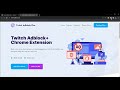 Twitch Adblock Plus chrome extension