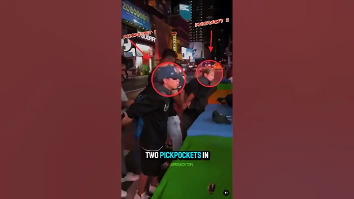 Pickpocket Caught by NYPD undercover cops 😮
