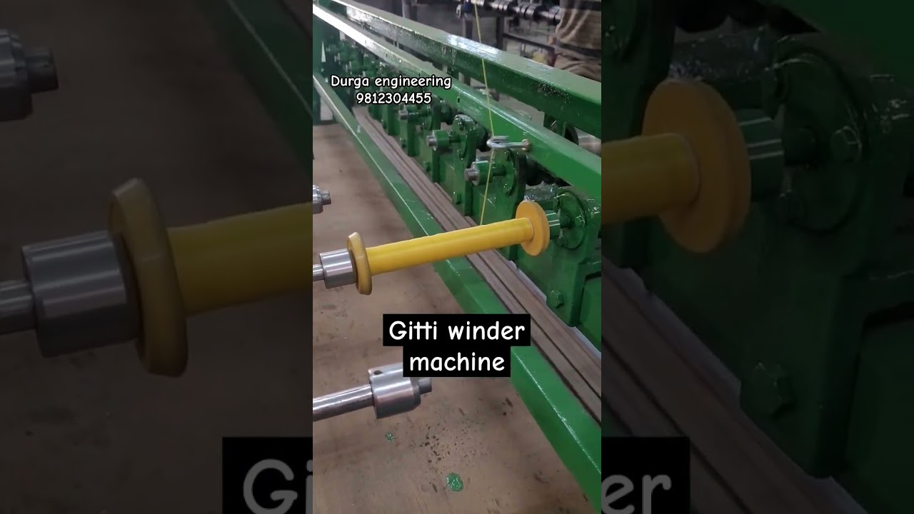 gitti winder machine dori gitta binder 