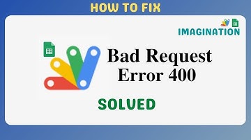 How to Fix Bad Request Error 400 in Google Apps Script | Solution Bad Request when Open Apps Script