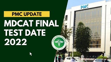 PMC National MDCAT Final Test Date 2022 | MDCAT Test Centers and NMDCAT Syllabus PDF