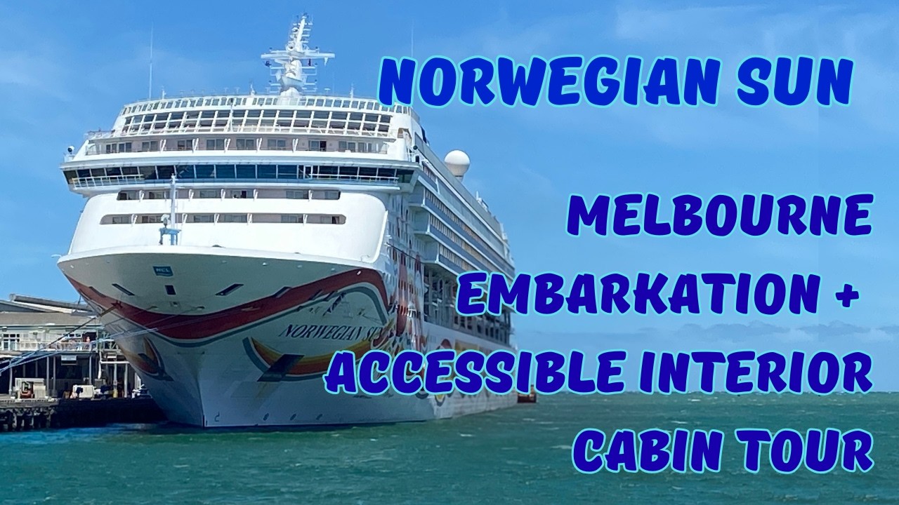 Norwegian Sun - Melbourne Embarkation and Cabin 9121 Tour