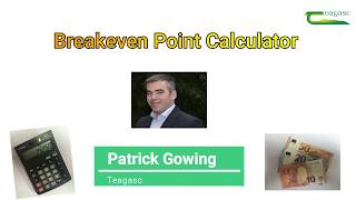 Breakeven Point Calculator- Working Example screenshot 4