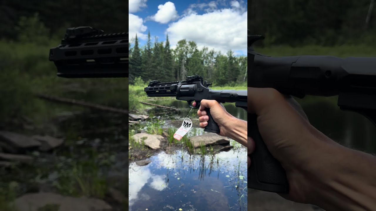 TR 410 Revolver Shotgun First Shot