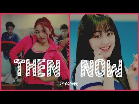 Debut Song Vs Latest Song | 25 Girl Groups