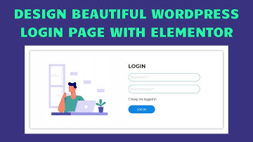 How To Make A Login Page Using Elementor For Free | Wordpress Custom Login Page