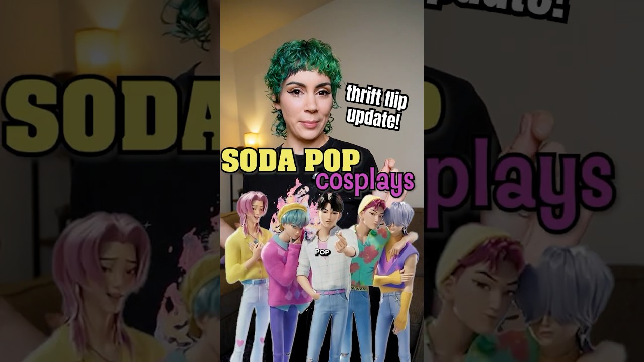 ⚠️ thrifting challenge update! ⚠️ The Saja Boys DIY cosplay #sajaboys #cosplaydiy #diycosplay