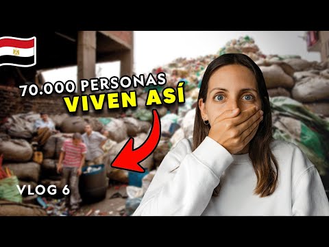 Así se VIVE en la CIUDAD de la BASURA de EGIPTO - Día 6 - Vlog de viaje