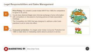 Ethics in Sales management - Explained with examples and case study