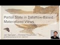 Thesis: Partial State in Dataflow-Based Materialized Views