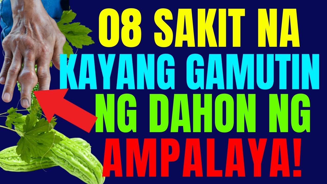 DAHON NG AMPALAYA: Klinikal na Napatunayan! 8 Sakit na Kaya Niyang Gamutin!