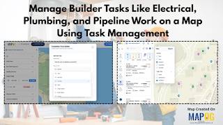 Manage Construction Tasks On A Map Smart Task Tracking With Mapog