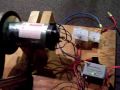 Free energy exercise bike  permanant magnet motor for future wind turbine