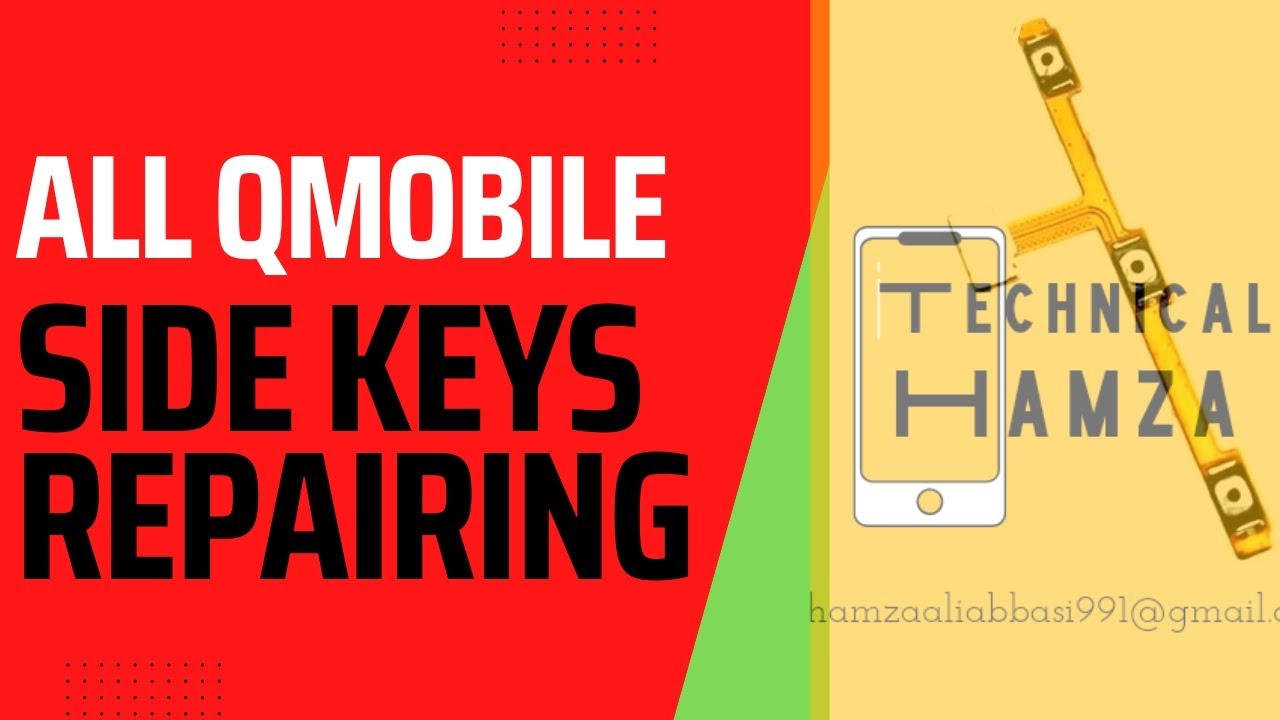 Side Key Android #All #QMobile #android #side_Keys #Repair, #Side #Strips #Damaged ...