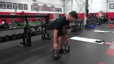 Bent Over Double Kettlebell Row
