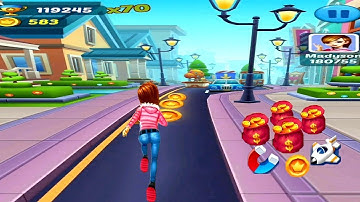 Longest Mashup Run Of Subway Princess Runner | Android/iOS Gameplay HD