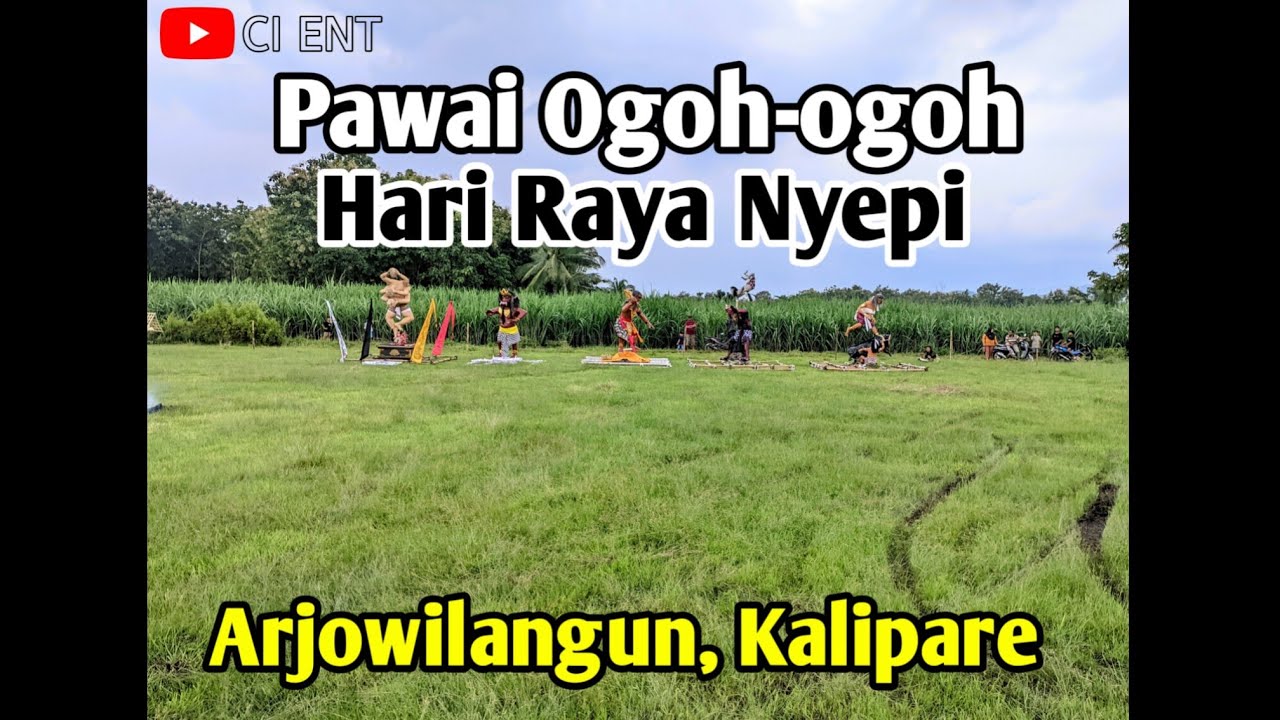 Pawai Ogoh-ogoh Hari Raya Nyepi Tahun Baru Saka 1947 / 2025 M Ds. Arjowilangun, Kalipare, Malang