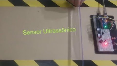 Medindo distâncias com Sensor Ultrassônico
