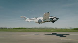 Flying ‘AirCar’ Has 1st Passenger Resimi