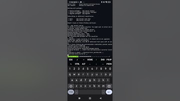 Install #neovim texteditor on #android #termux #vim