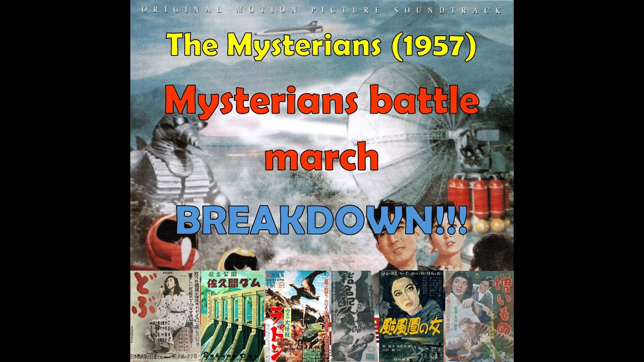 A breakdown of Akira Ifukube's Mysterians battle march from "The Mysterians" (1957)