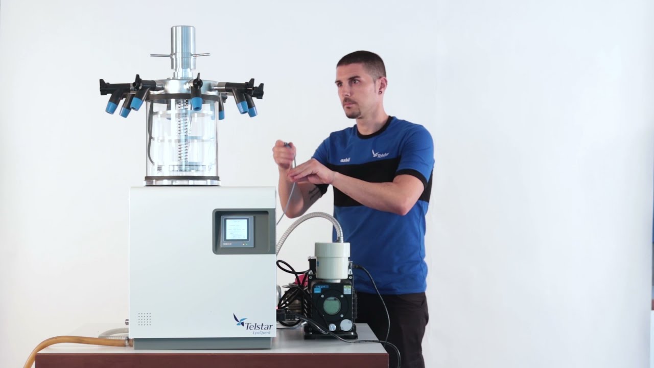 Telstar LyoQuest Benchtop Freeze Dryer - YouTube