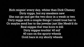 Rick Ross ft. Nipsey Hussle - Rich Nigga Lifestyle (LYRICS)