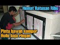 Cara Membuat Pintu Bawah Kompor Baja ringan